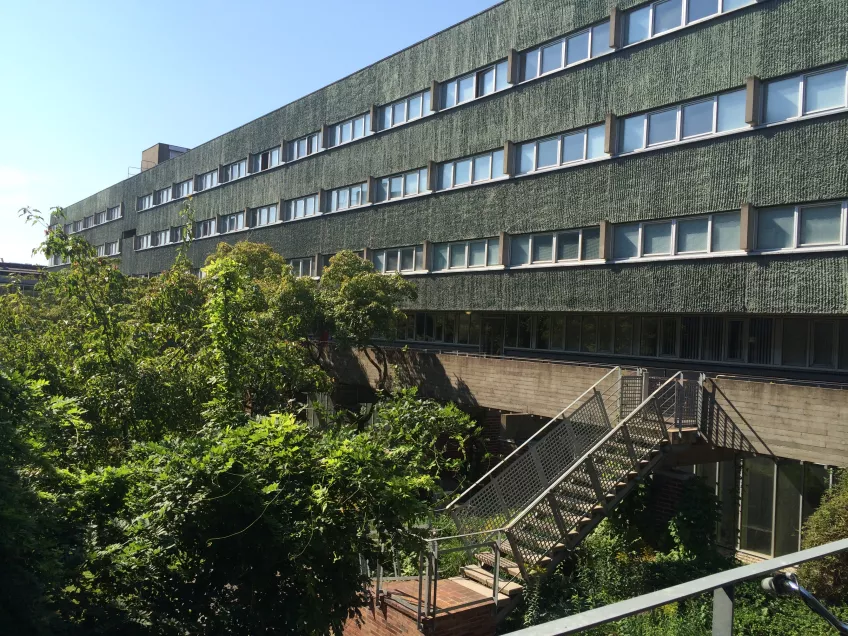 View of the Sparta building (Tunavägen 39) from the outside. Photo by LU Accommodation.